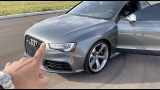 Reviewing my 2013 Audi RS5 One Week of Ownership [upl. by Applegate]