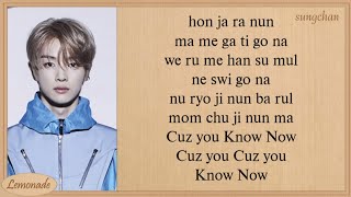 NCT U  Know Now Easy Lyrics [upl. by Felix]