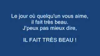 Jean Gabin  Je sais with french lyrics [upl. by Aitnecserc]