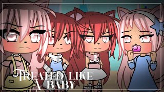 ✨•Treated like a baby•✨ Gacha Life Mini Movie  Glmm [upl. by Plate347]