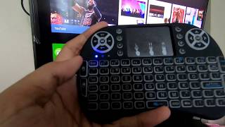 Mini wireless keyboard for Smart TV unboxing and set up [upl. by Iba]