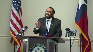 Congressman Al Green Host Press Event to Address Russias Invasion of Ukraine [upl. by Prissy809]