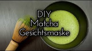 DIY  Do it yourself  Gesichtsmaske I DIE WUNDERMASKE mit Matcha I [upl. by Aya]