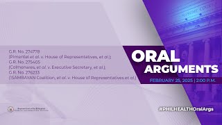 ORAL ARGUMENTS ON PIMENTEL ET AL V HOUSE OF REPRESENTATIVES ET AL [upl. by Tremaine]