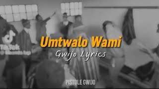 Umtwalo Wami Gwijo  Lyrics [upl. by Ibbetson]