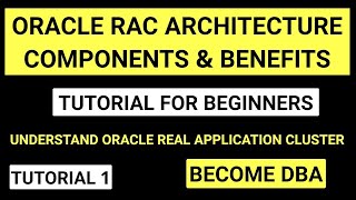 Oracle RAC architecture components and benefits RAC concepts  Tutorials for beginners  Part 1 [upl. by Flor423]