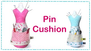 EASY Mannequin Pin Cushion  FREE PATTERN Beginner Friendly [upl. by Aihsenal]