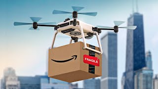 How Amazon Drone Delivery Will Work [upl. by Yelsehc]