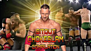 WWE Dominik dijakovic sitout chokeslam compilation  SK FIGHTER [upl. by Huan]