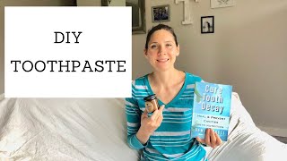 Organic Toothpaste Recipe  FAST amp EASY HOMEMADE DIY  Bumblebee Apothecary [upl. by Odnomyar]