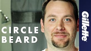 How to Shape a Beard The Circle Beard French Beard  Gillette STYLER [upl. by Allemrac]