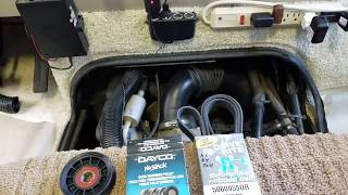 RV Repair 81 Vortec Air Conditioner Bypass Belt and Pulley Workhorse W22 W24 Chassis [upl. by Annabella]