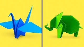 18 ORIGAMIS EN PAPIER FACILES À RÉALISER [upl. by Quince827]