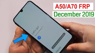 Samsung Galaxy A70 Frp BypassReset Google Account Lock December 2019 [upl. by Ablem411]