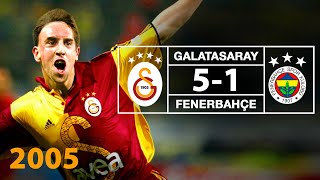 Nostalji Maçlar  Galatasaray 5  1 Fenerbahçe 20042005 Türkiye Kupası Finali 🏆 [upl. by Sidhu4]