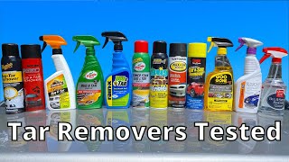 Best Tar Removers Tested Multiple Winners [upl. by Mckale]