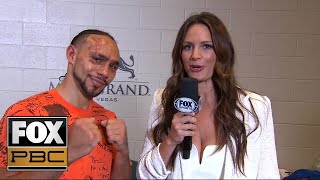 Thurman upbeat after loss to Pacquiao I know that I got his respect in the ring  PBC ON FOX [upl. by Nitsirhc]