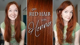 How to Dye Your Hair Red with Henna [upl. by Arykahs]