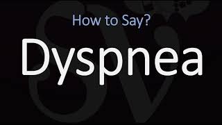 How to Pronounce Dyspnea CORRECTLY Meaning amp Pronunciation [upl. by Ahsela]