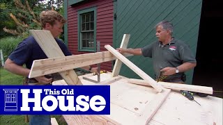 How to Build A Picnic Table  This Old House [upl. by Nuncia]