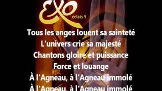 EXO ÉCLATS 5  À lAgneau Avec Les Paroles [upl. by Devinna]