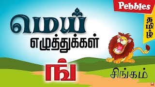 மெய் எழுத்துக்கள்  Mei Ehuthukkal  Learn Tamil for All  Basic Tamil Learning Videos [upl. by Nanam]