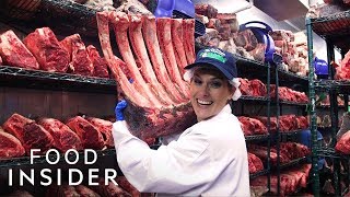 Behind The Scenes At Americas Most Famous Butcher  Legendary Eats [upl. by Anaugahs]