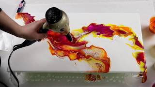 357 Gorgeous Dutch Pour Acrylic Pouring Technique [upl. by Dulciana318]