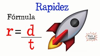 🚀 Calcular rapidez distancia y tiempo 🚀 Fácil y Rápido  BIOLOGÍA [upl. by Tavy]