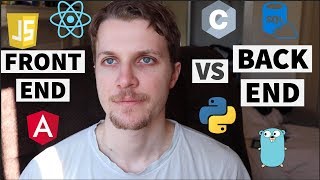 Front End vs Back End development  Which should you learn [upl. by Krenek]