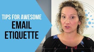 Email Etiquette Tips  How to Write Better Emails at Work [upl. by Winzler337]