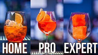 How to Make Aperol Spritz Home  Pro  Expert [upl. by Laup]