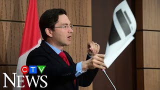 Pierre Poilievre throws redacted WE scandal documents All the substance is blacked out [upl. by Nylodam]