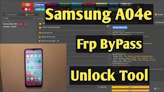 Samsung A04e SMA042F Frp Bypass Unlock Tool [upl. by Ecirtaed]