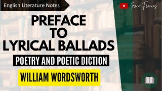 The Preface to Lyrical Ballads  Second Edition  William Wordsworth  IRENE FRANCIS [upl. by Pickard]