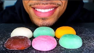 ASMR MOCHI ICE CREAM EATING FOR THE FIRST TIME 餅もち  MUKBANG  SOFT EATING SOUNDS NO TALKING [upl. by Kenzi]