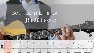 LEARN Bourrée in E minor [upl. by Asalocin787]