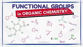 Functional Groups with Memorization Tips [upl. by Manvel]