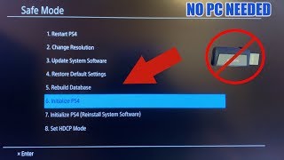 How to Reinstall PS4 System Software Without USB  In 5 EASY Steps [upl. by Ekusuy270]