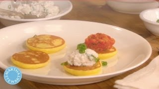 How to Make Potato Blinis  Meatless Monday  Martha Stewart [upl. by Most]