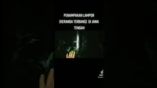 penampakan lamporkeranda terbang terjelas yang terekam camera Viral [upl. by Amsirhc782]