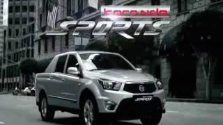 New Ssangyong Actyon Sports Korando Sports [upl. by Ellennej]