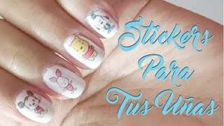 Como hacer stickers para uñas caseros con impresora  DIY 💎 Sarish [upl. by Siseneg]