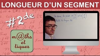 Calculer la longueur dun segment  Seconde [upl. by Nikaniki]