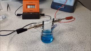 AQA Electrolysis required practical [upl. by Steffin]