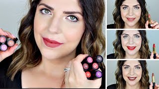 NEW Revlon Super Lustrous Matte Lipstick  Review amp Lip Swatches of all 12 Shades [upl. by Lerim]