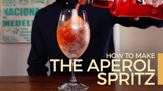 How to Make an Aperol Spritz  60 Second Cocktails [upl. by Sabian]