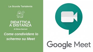 COME CONDIVIDERE LO SCHERMO SU GOOGLE MEET [upl. by Laetitia157]