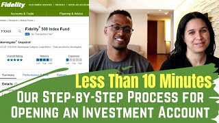 How to Open a Stock Account in Less Than Ten Minutes  Start Investing Today [upl. by Nellie]