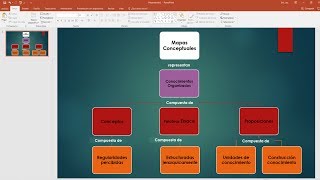 Como hacer un mapa conceptual en power point 2016 [upl. by Nnadroj922]